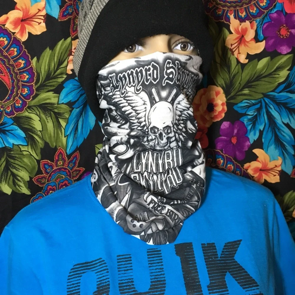 NEW MEN’S LYNYRD SKYNYRD x HOT WHEELS FACE COVER MASK